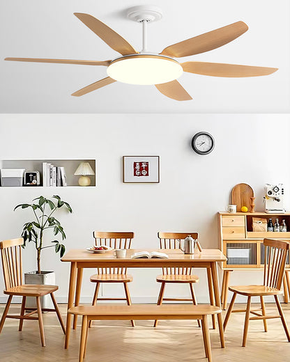 WOMO 6 Blade Large Ceiling Fan Lamp-WM5216