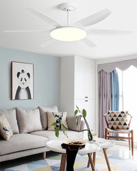 WOMO 6 Blade Large Ceiling Fan Lamp-WM5216