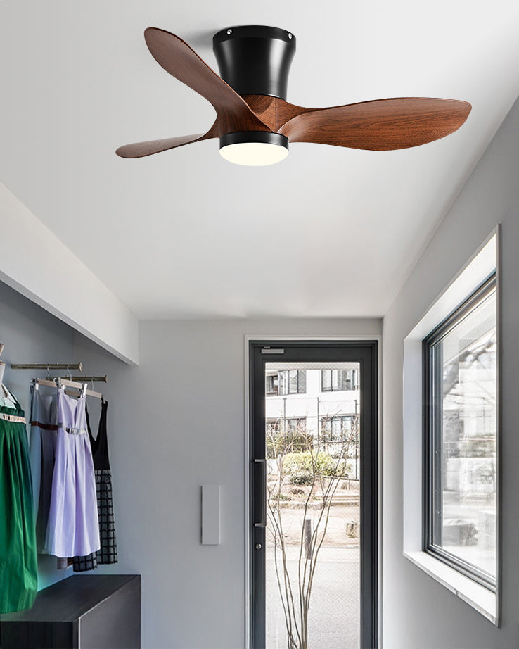 WOMO 3 Blade Small Ceiling Fan Lamp-WM5218