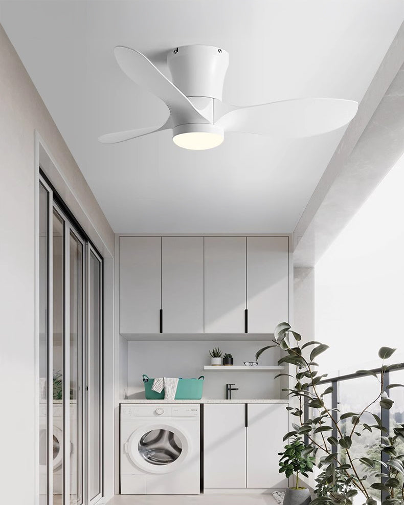 WOMO 3 Blade Small Ceiling Fan Lamp-WM5218