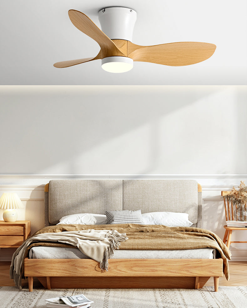 WOMO 3 Blade Small Ceiling Fan Lamp-WM5218