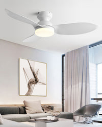 WOMO 38 Inch Low Profile Ceiling Fan Lamp-WM5219