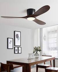 WOMO 42 Inch Low Profile Ceiling Fan Lamp-WM5223