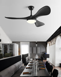 WOMO 52 Inch Modern Ceiling Fan Lamp-WM5224