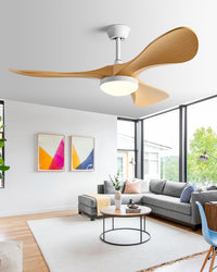 WOMO 52 Inch Modern Ceiling Fan Lamp-WM5224