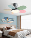 WOMO 36 Inch Children Low Profile Ceiling Fan Lamp-WM5225 thumbnail