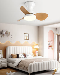 WOMO 22 Inch Small Low Profile Ceiling Fan Lamp - WM5229