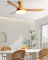 WOMO 3 Blade Low Profile Ceiling Fan Lamp - WM5230 thumbnail