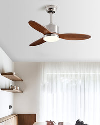 WOMO 3 Blade Modern Ceiling Fan Lamp - WM5234