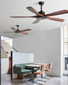 WOMO Modern 5 Wood Blade Ceiling Fan - WM5244 thumbnail