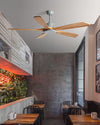 WOMO Modern 5 Wood Blade Ceiling Fan - WM5244 thumbnail