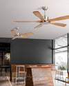 WOMO Modern 5 Wood Blade Ceiling Fan - WM5244 thumbnail