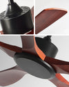 WOMO Modern 5 Wood Blade Ceiling Fan - WM5244 thumbnail