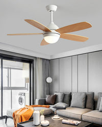 WOMO Modern 5 Blade Ceiling Fan Lamp - WM5247