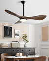 WOMO 3 Blade Modern Ceiling Fan Lamp - WM5249 thumbnail