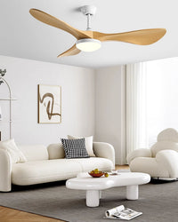 WOMO 3 Blade Modern Ceiling Fan Lamp - WM5249