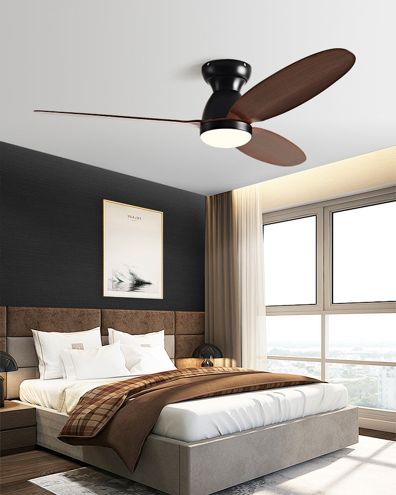 WOMO 3 Blade Low Profile Ceiling Fan Lamp - WM5251