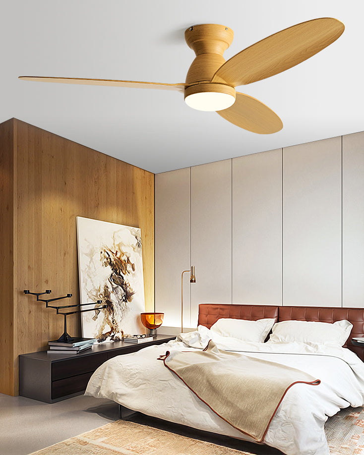 WOMO 3 Blade Low Profile Ceiling Fan Lamp - WM5251