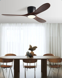 WOMO 3 Blade Low Profile Ceiling Fan Lamp - WM5253