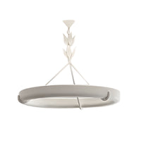 WOMO Mid Century Modern Plaster Round Chandelier-WM3216