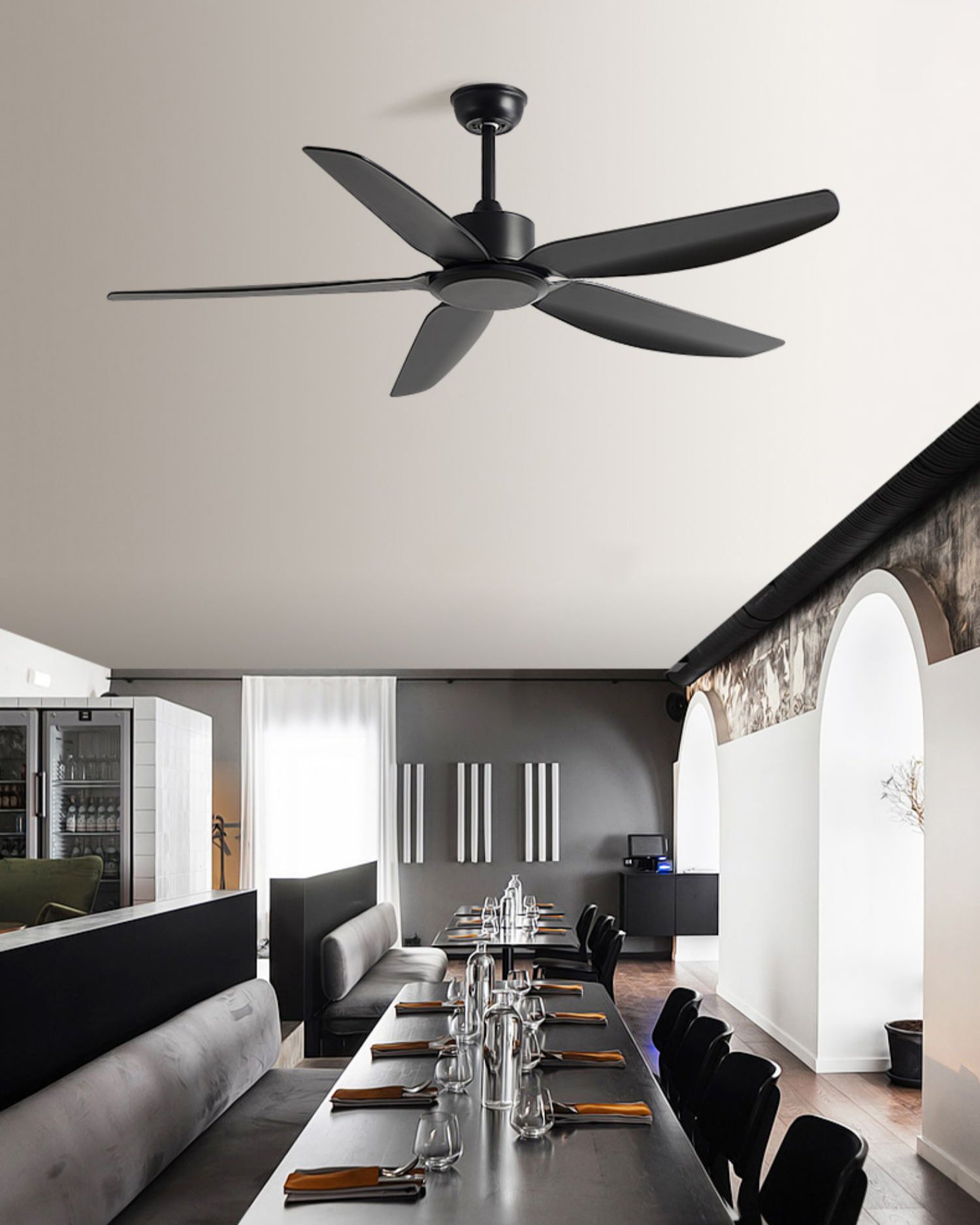 WOMO 5 Blade Low Profile Ceiling Fan - WM5255