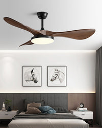 WOMO Modern Ceiling Fan With Bright Light - WM5256