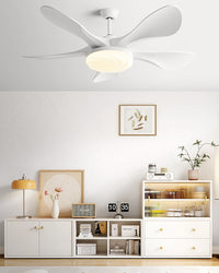 WOMO Modern Ceiling Fan With Bright Light - WM5256