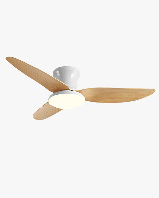 WOMO 3 Blade Low Profile Ceiling Fan Lamp - WM5261