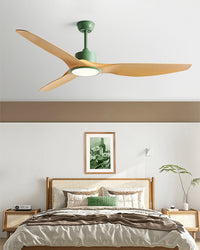 WOMO 3 Blade Modern Ceiling Fan Lamp - WM5262
