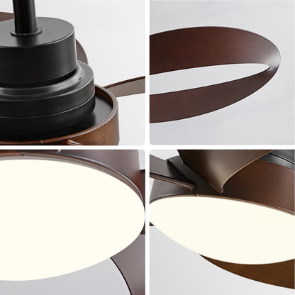 WOMO 3 Blade Unique Ceiling Fan Lamp - WM5268