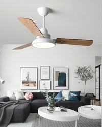 WOMO 3 Wood Blade Ceiling Fan Lamp - WM5269