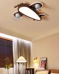 WOMO Propeller Low Profile Ceiling Fan Lamp - WM5274