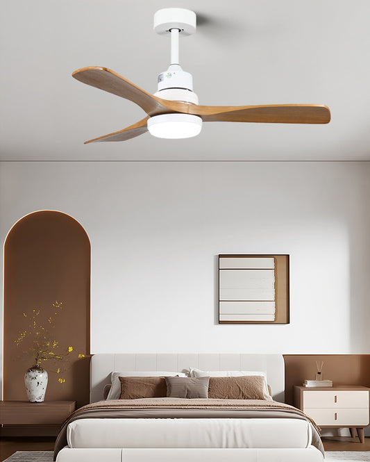 WOMO Mid Century Modern Ceiling Fan Lamp - WM5277