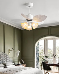WOMO 32 Inch Flower Ceiling Fan Lamp - WM5282a