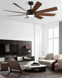 WOMO High CFM Large Ceiling Fan Lamp - WM5283