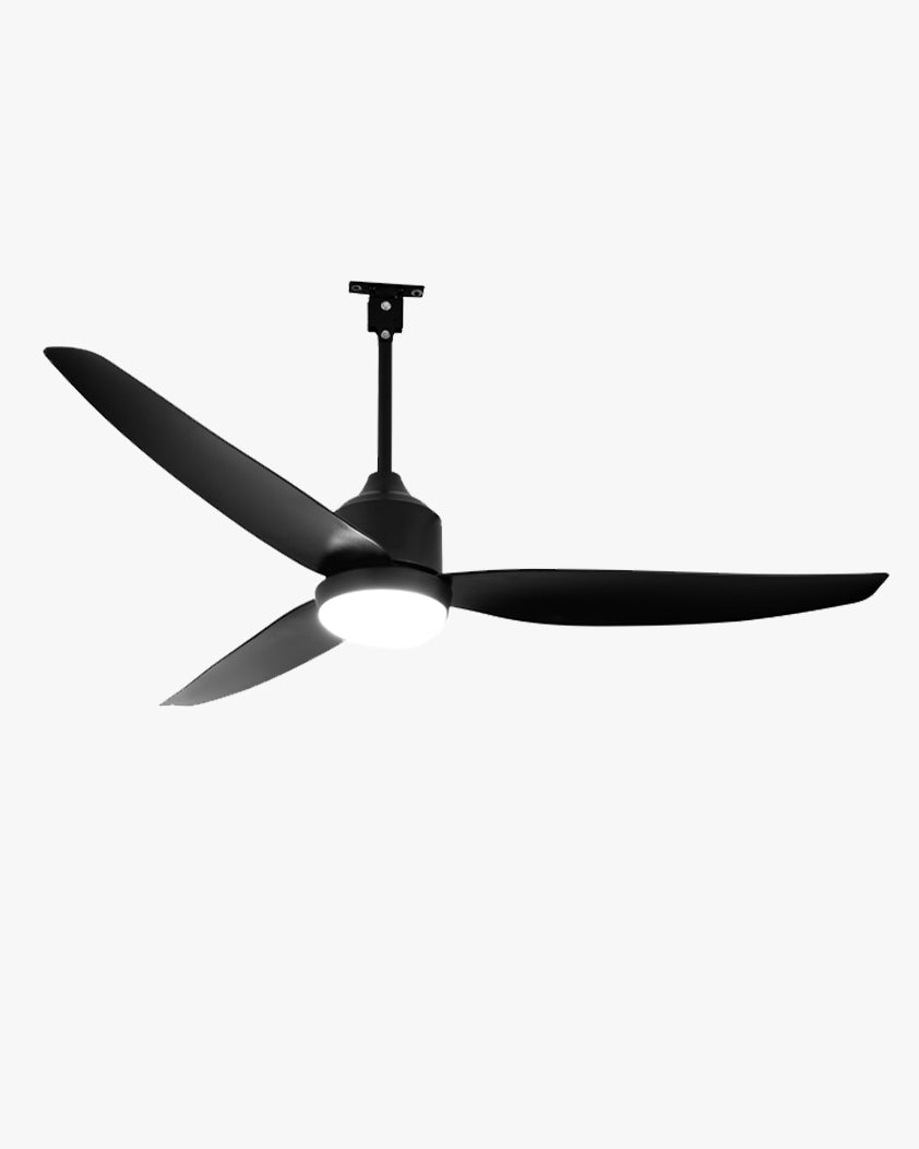WOMO 52 inch Black Outdoor Ceiling Fan Lamp - WM5285