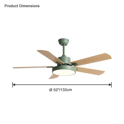 WOMO Slimline Ceiling Fan Lamp-WM5013