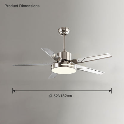 WOMO Industrial Metal Ceiling Fan Lamp-WM5019