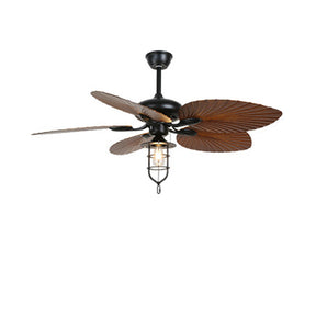 WOMO 52" Tropical Nautical Slimline Ceiling Fan Chandelier-WM5025