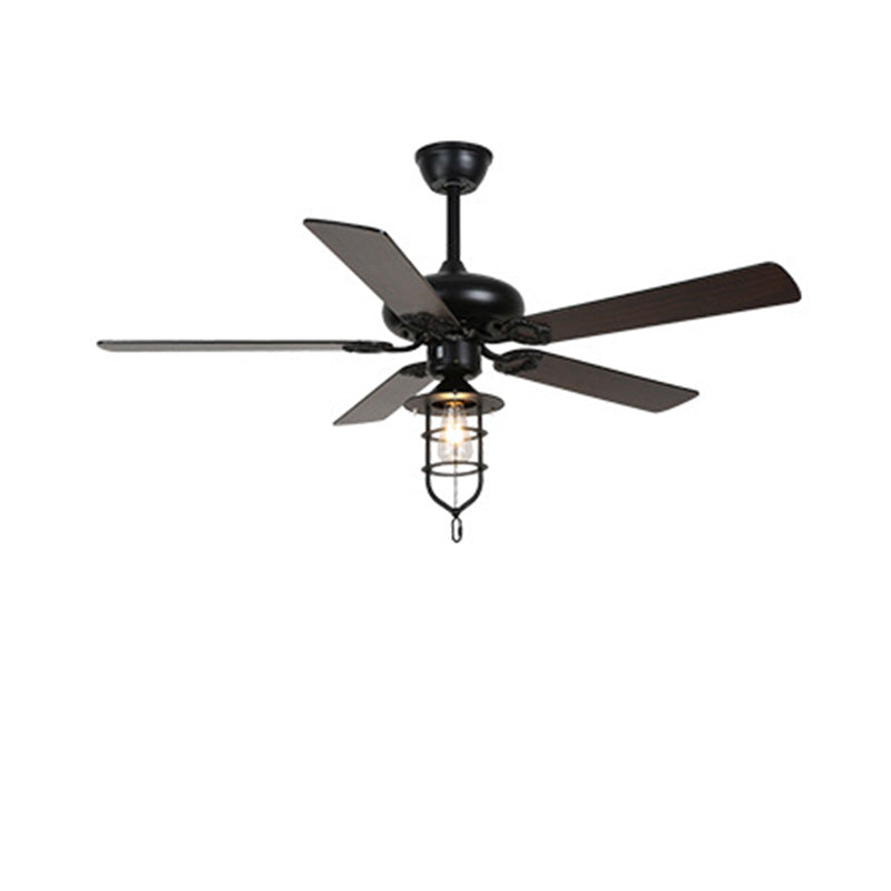 WOMO 52" Industrial Ceiling Fan Lamp-WM5070