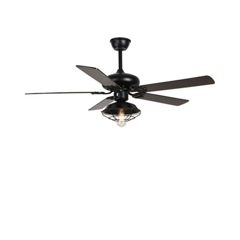 WOMO 52" Industrial Ceiling Fan Lamp-WM5070