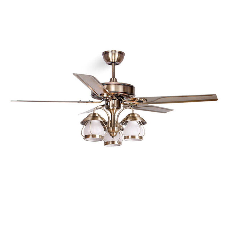 WOMO 52 Vintage Ceiling Fan Chandelier-WM5031