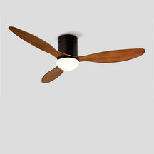 WOMO 52" Quiet Low profile Ceiling Fan with Dimmable Light-WM5006