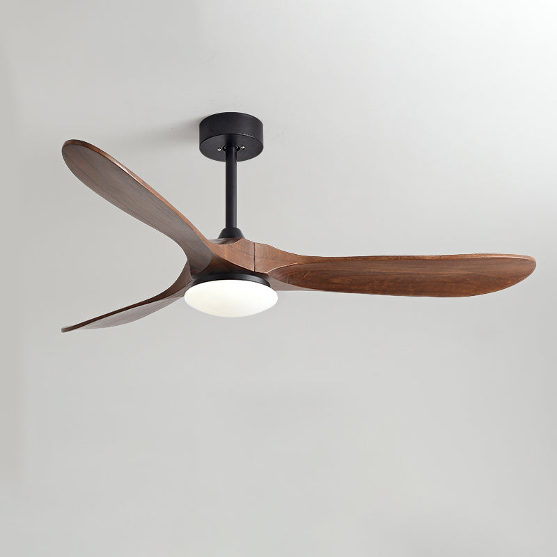 WOMO 52" Propeller Wood Ceiling Fan Lamp-WM5008