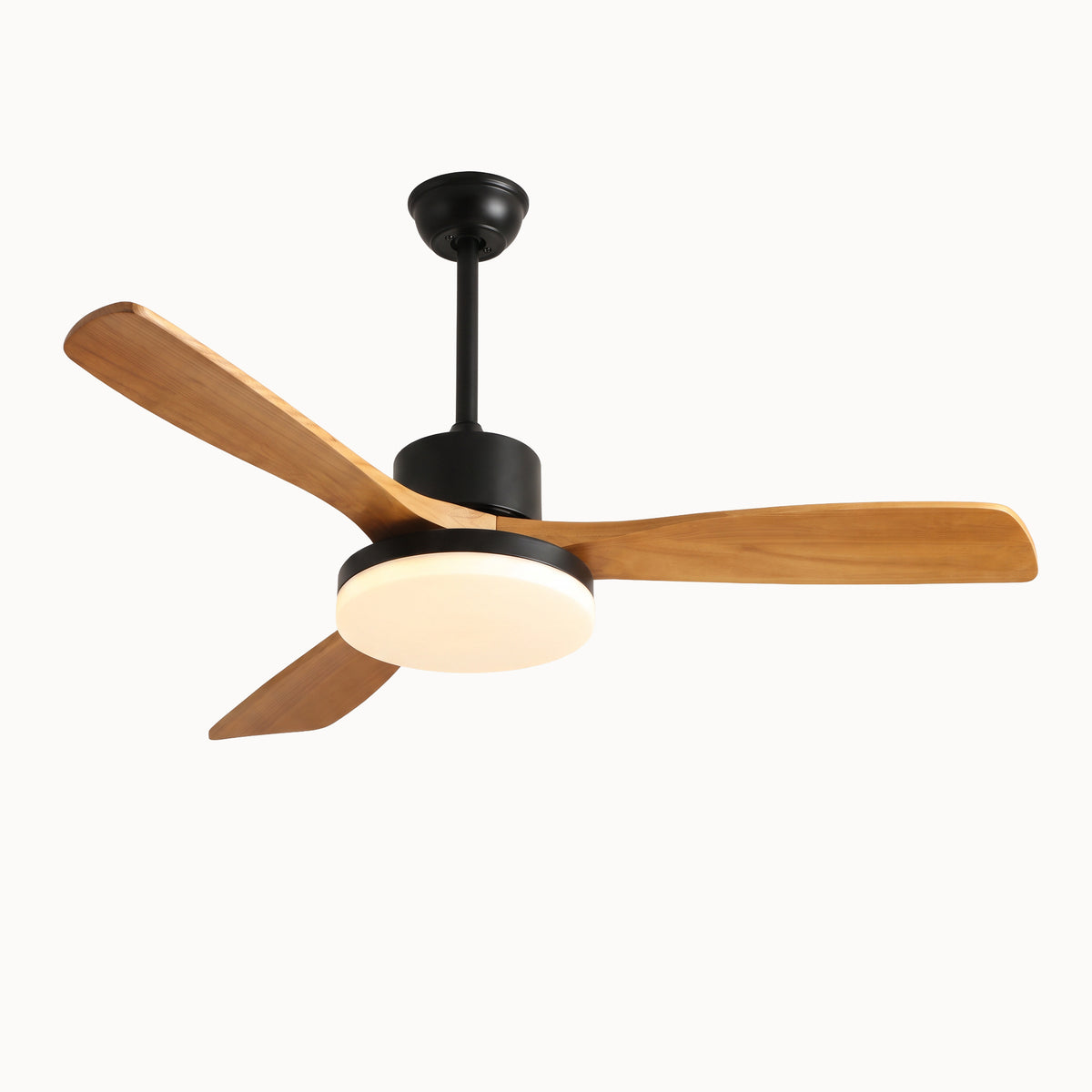 WOMO Scandi Reversible Ceiling Fan With Dimmable Light By Remote-WM5002