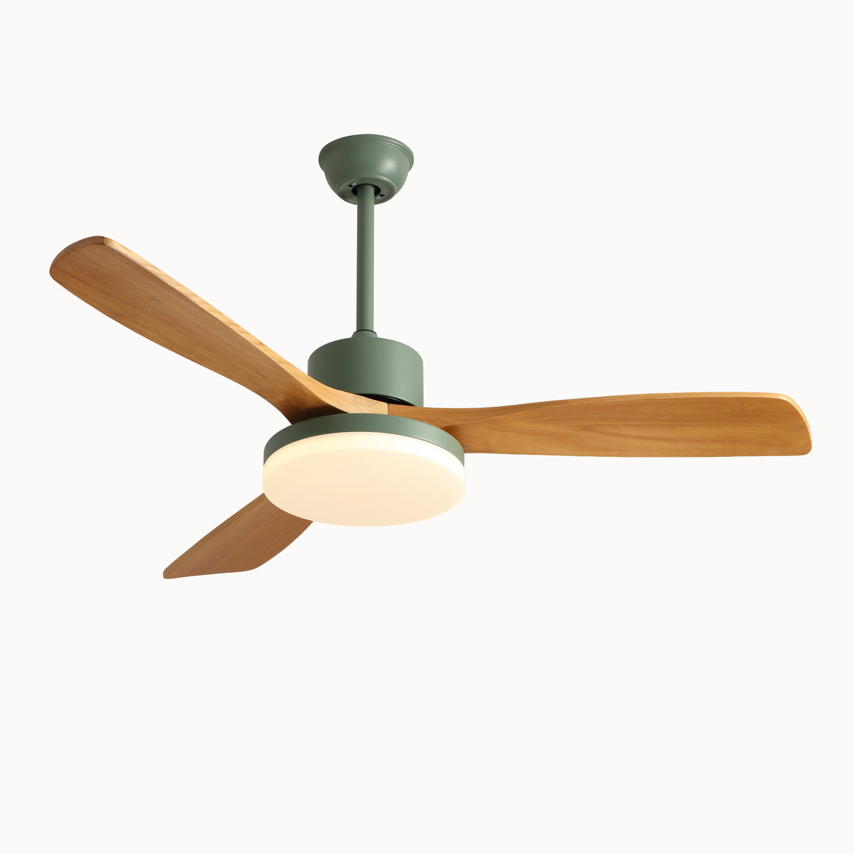 WOMO Scandi Reversible Ceiling Fan With Dimmable Light By Remote-WM5002