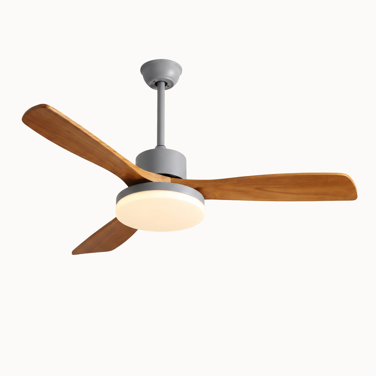 WOMO Scandi Reversible Ceiling Fan With Dimmable Light By Remote-WM5002