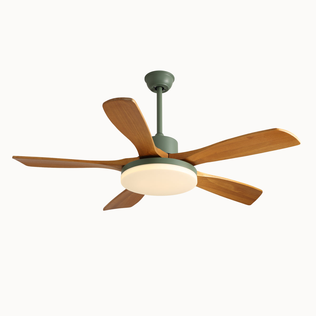 WOMO Scandi Reversible Ceiling Fan With Dimmable Light By Remote-WM5002