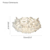 WOMO Pedal Flush Mount Ceiling Light-WM1039 thumbnail