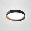 WOMO Walnut Grain Round Ceiling Light-WM1018 thumbnail